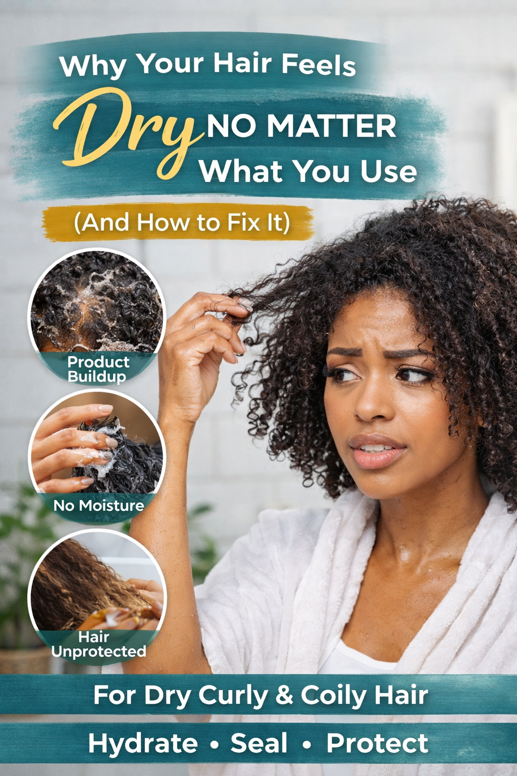 Why Your Hair Feels Dry No Matter What You Use (And How to Fix It)