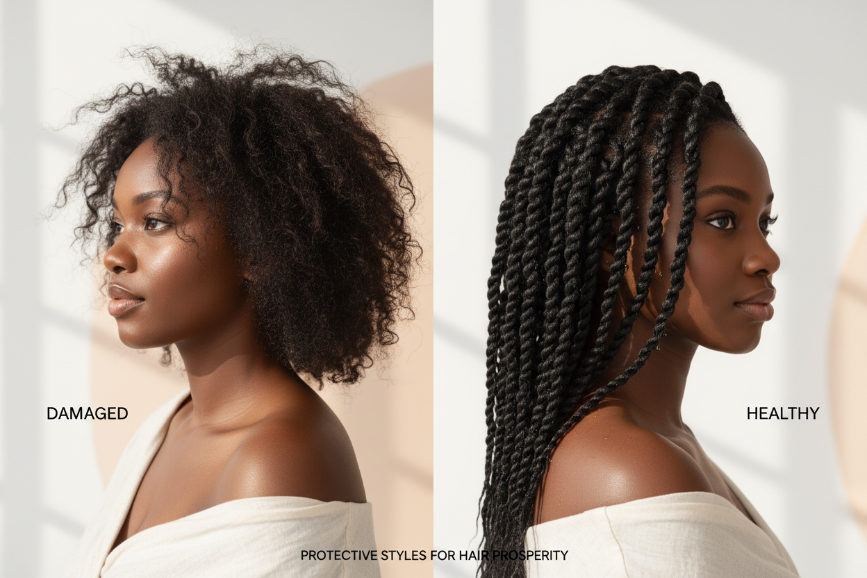 Why Protective Styles Are Breaking Your Hair — And How to Wear Them Safely