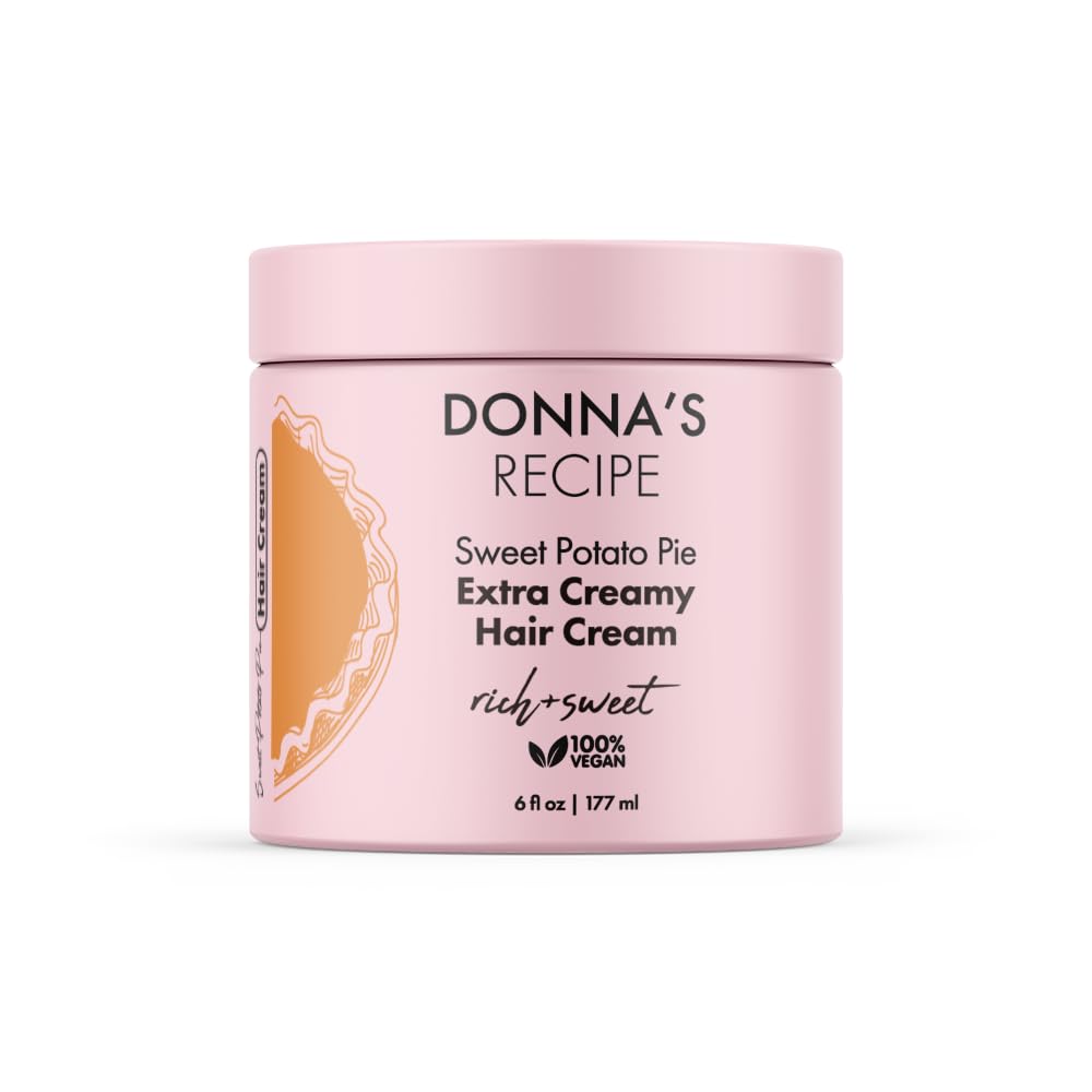 Donna's Recipe Sweet Potato Pie Hair Cream Extra-Creamy (6 oz)
