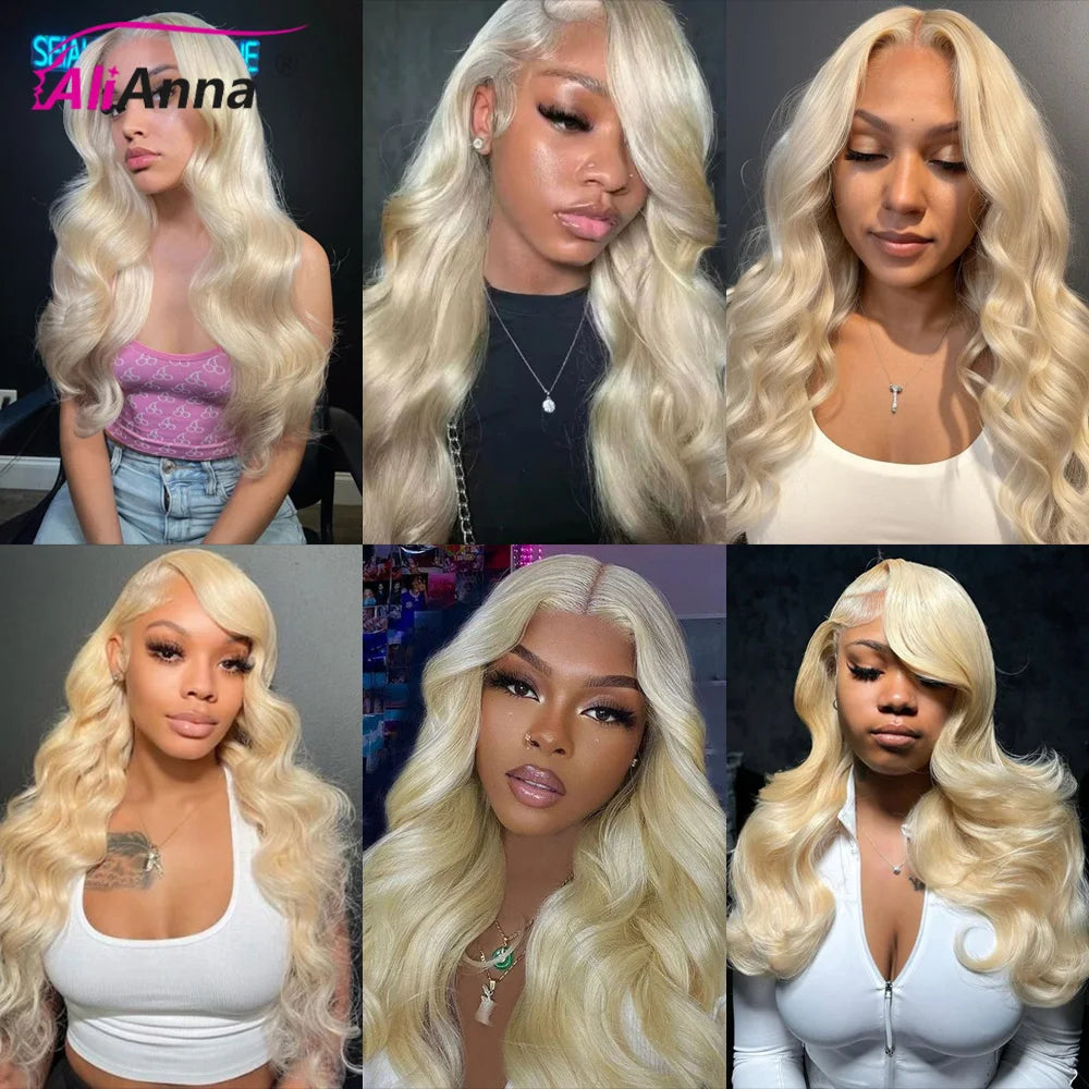 613 Blonde Body Wave Human Hair Bundles 100% Human Hair Top Quality 20 22 24 26inch Colored Bundles Human Hair for Women