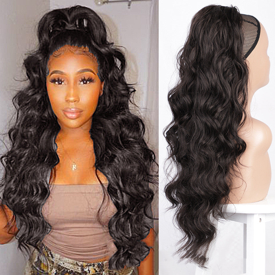 Big Wave Drawstring Ponytail - High Temperature Fiber Wig Extension