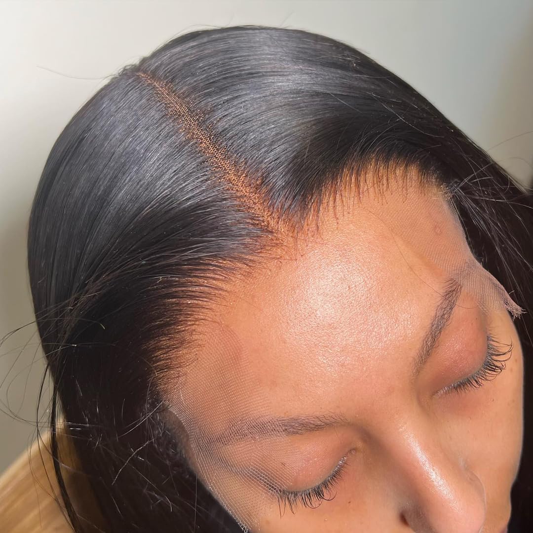 BEEOS 5x5 HD Lace Closure Body Wave Human Hair – Ultra-Thin Skinlike Lace, Pre-Plucked, Bleached Knots (16 Inch)