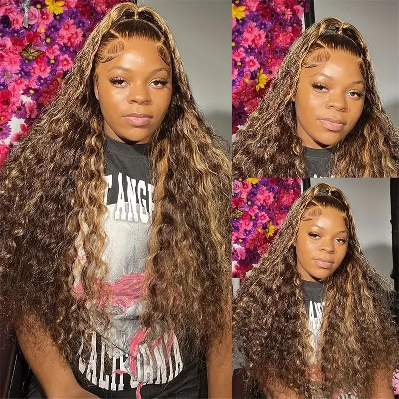 Afro Long Curly Wig - Small Volume Coil Tube Curls Synthetic Wig