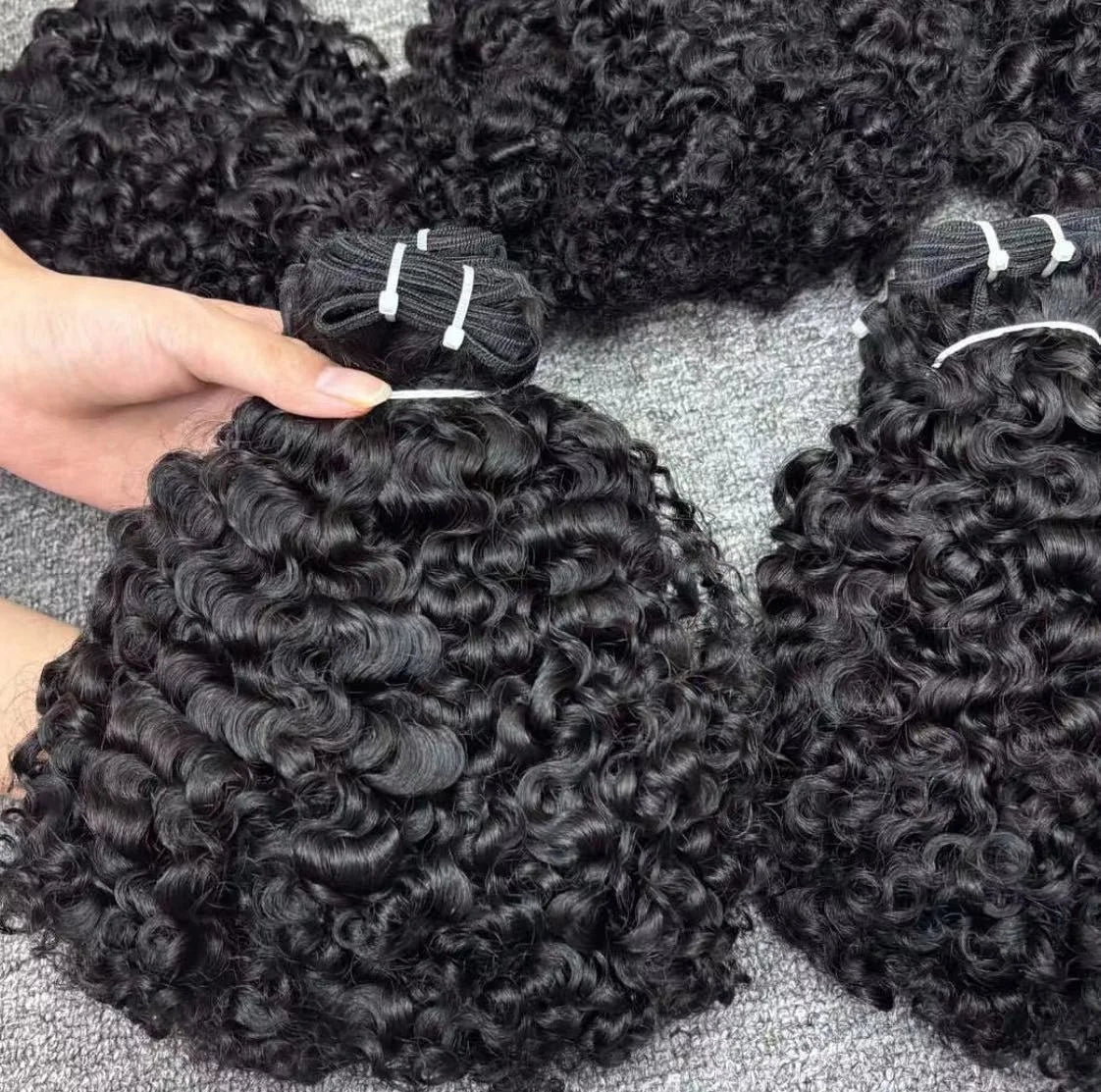 Full Lace Indian Burmese Curly Hair Wig Raw Cambodian Hair Bundles Vendor Indian Natural Vietnamese Kinky Curly Hair Products